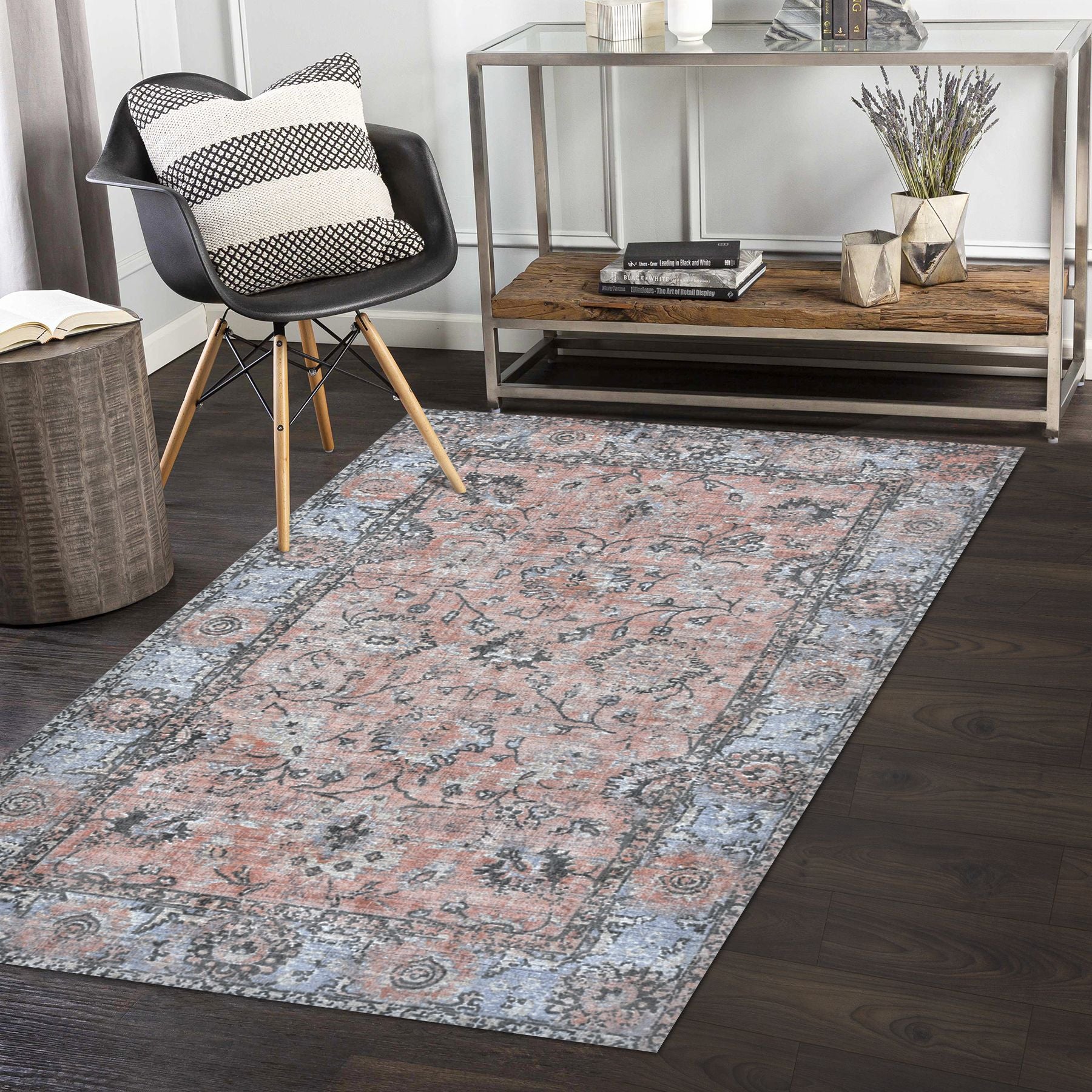 Ithica Hand Loomed Contemporary Modern Area Rug