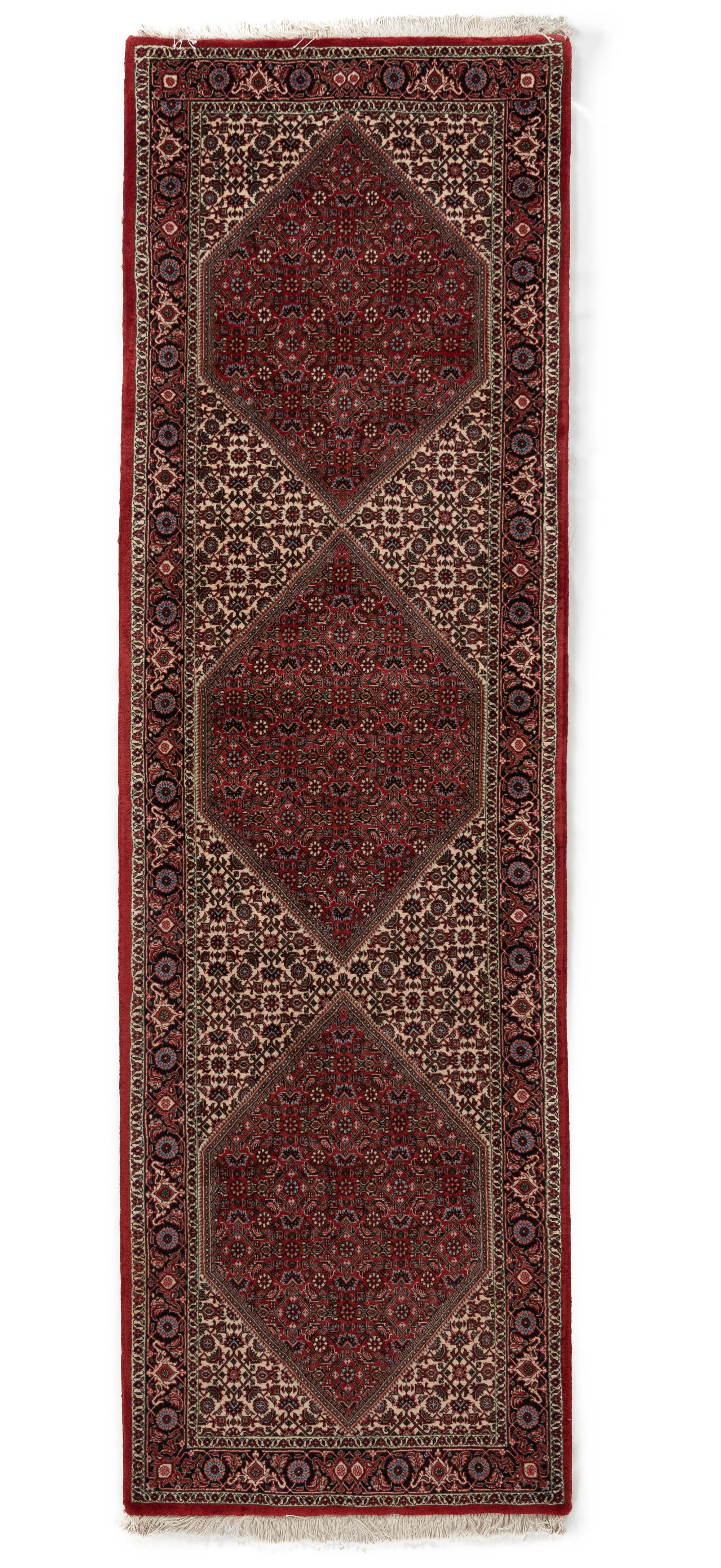 Semi-Antique Bidjar Rug <br> 2'10 x 9'7