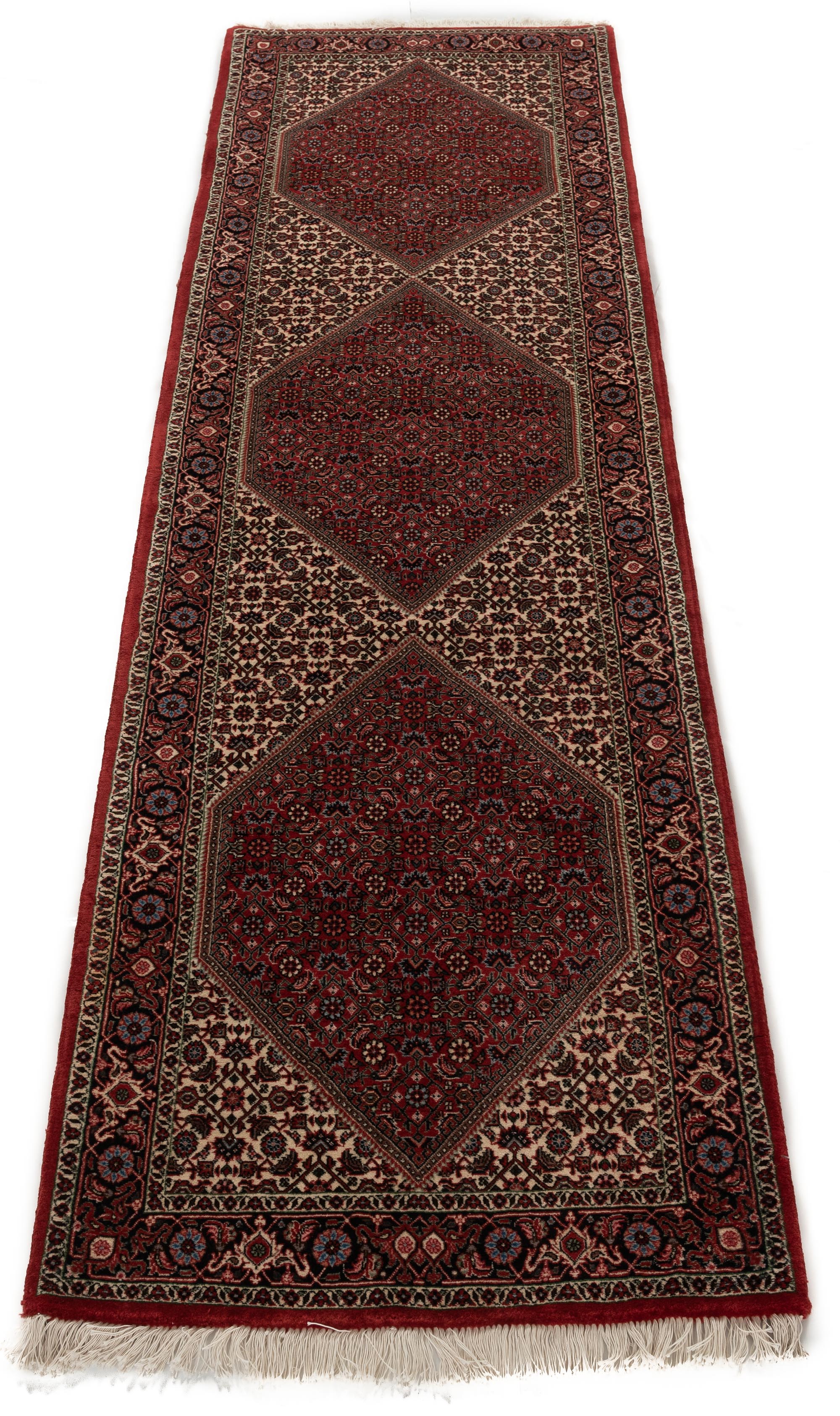 Semi-Antique Bidjar Rug <br> 2'10 x 9'7