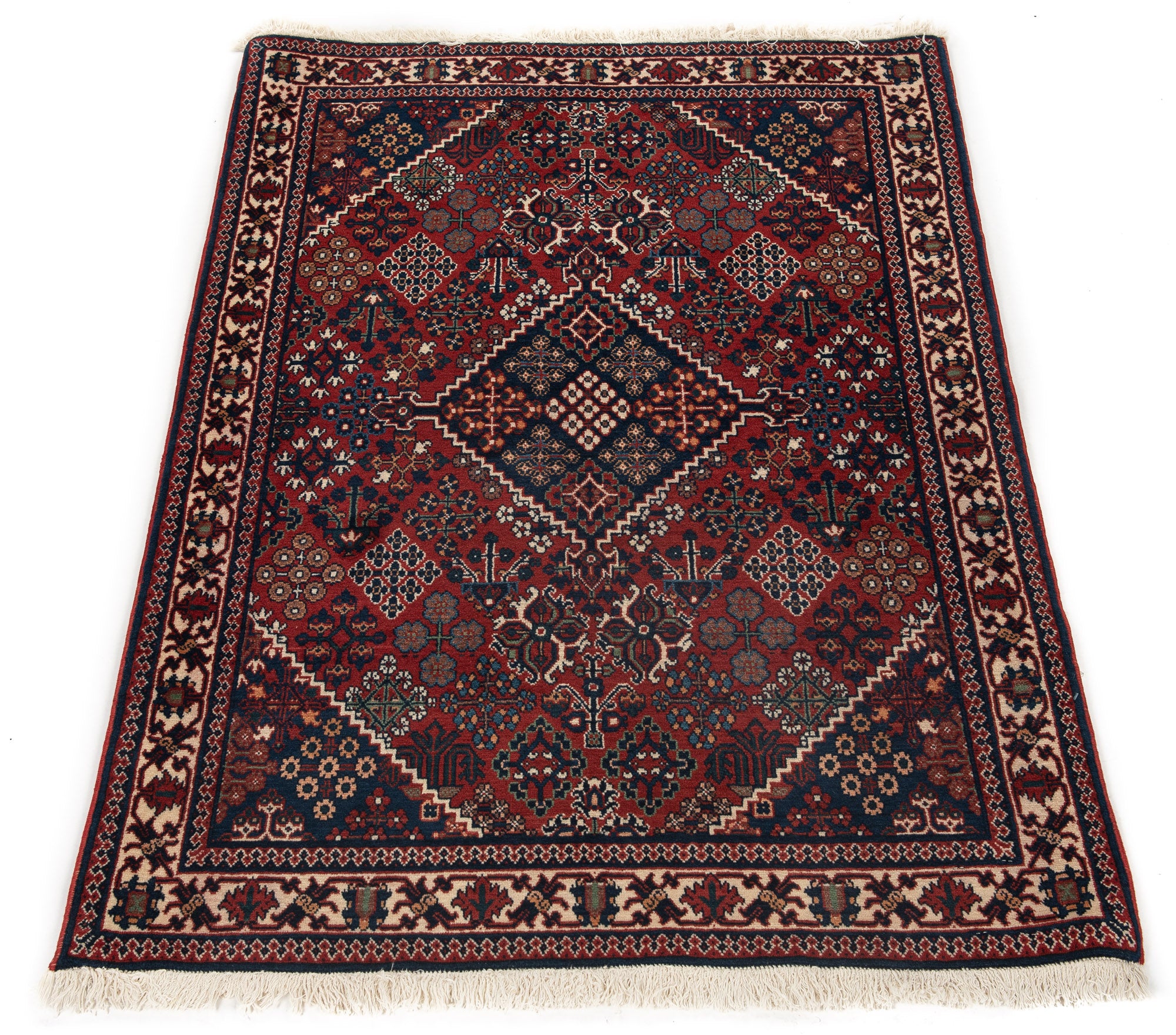 Semi-Antique Persian Josheghan Rug <br> 3'7 x 5'1